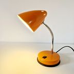 Vintage Oranje Bureau Lampje Uit De Jaren 90 thumbnail 2