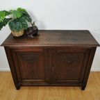 Antiek Frans Dressoir, Commode, Badkamerkast, Kastje thumbnail 3