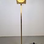 Vintage Deknudt Vloerlamp Messing Regency Uplight Belgie ´70 thumbnail 10