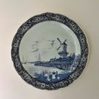 Groot Wandbord, Handwerk By Boch In Delfs Blauw thumbnail 2