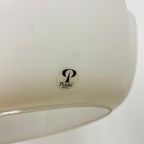 White Frosted Glass Artichoke Pendant Light Xl By Peill And Putzler thumbnail 6