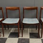 Set Of 4 Rosewood Lubke Dining Chairs 1960S thumbnail 5