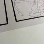 Gustav Klimt After (1862-1918), Coppia Di Amanti, 1903, Printed In Italy thumbnail 4