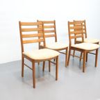 Set Van 4 Vintage Stoelen Denemarken thumbnail 19