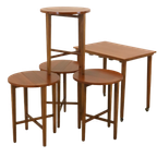 Set Nesting Tables Bijzettafels Mimiset Poul Hundevad Vintage thumbnail 4