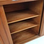 Vintage Deens Teak Houten Dressoir | Wandkast thumbnail 11