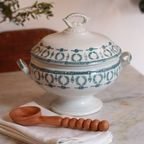 Terrine In Ijzeren Aarde, Wasmuel Eind 19E thumbnail 2