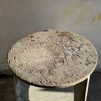 Vintage Rustieke Houten Bijzet Tafel C. 1970 thumbnail 4