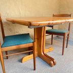 Rainer Daumiller Grenen Vintage Verlengbare Eettafel thumbnail 20