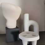 Vtwonen Vaasje Japandi Stijl Beige Wit Yvonne Kwakkel thumbnail 2