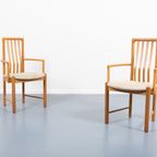 Set Of 4 Danish Dining Chairs / Eetkamerstoelen By Hans J. Frydendal For Boltinge Stolefabrik thumbnail 4
