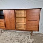 Ernst Dieter Hilker Vintage Jaren 60 Wandmeubel, Highboard thumbnail 7