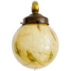 Artdeco Wandlamp Messing Opaline 1930’S thumbnail 9