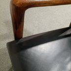 Mid-century Fauteuil With High Backrest By German Designer Josef Hillerbrand thumbnail 11