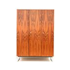 Hoge Vintage Palissander Kast / Kledingkast Gemaakt In De Jaren ’70 thumbnail 2