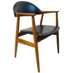 Vintage Deens Design Stoel Midcentury Fauteuil Teak thumbnail 3