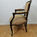 Brocante Vintage Franse Louis Xv Stoel, Fauteuil. 2405200 thumbnail 12