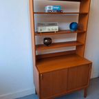 Vintage Zweedse Design Teak Kast Boekenkast thumbnail 2