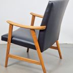 Vintage Fauteuil De Ster Gelderland Deens Design ‘60 Beuken thumbnail 5