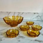 Josef Inwald Art-Deco Glazen Schalen Set thumbnail 5