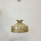 Vintage Mother Of Pearl Hanging Lamp 1970S thumbnail 26