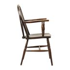 Antieke Houten Windsor Stoel Beuk Olm Wheel Back Chair 19De Eeuw thumbnail 7