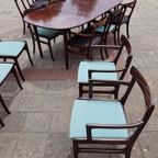 8 Tm 20 Vintage Stoelen Ole Wanscher Danish Dining Chairs thumbnail 13