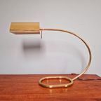 Grote Koperen Bureaulamp, Cosack Leuchten, 1970 thumbnail 11