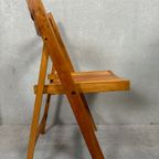 2x Vintage Houten Klapstoelen – Beuk thumbnail 14