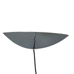 Pop Art / Space Age Design - Mushroom Lamp - Wall Sconce By Ikea - Model ‘Luta’ - V608 - Chrome thumbnail 3