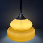 Mid Century Space Age Hanglamp - Vintage Beige Light Fixture thumbnail 2