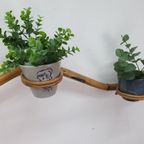 Plantenslang Rotan/bamboe. Plantenhouder Rohé/trio Noordwolde thumbnail 16