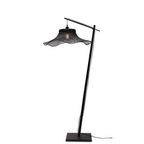 Good&mojo Vloerlamp Ibiza - Bamboe Zwart - 83x65x176cm thumbnail 2