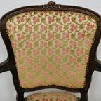 Brocante Vintage Franse Louis Xv Stoel, Fauteuil. 2405200 thumbnail 6