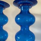 Anne Nilsson Herräng  Kobaltblauwe Kandelaars Glas, Voor Ikea thumbnail 11