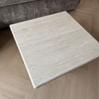 Travertin Salontafel Vintage thumbnail 3