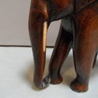 Vintage Houten Olifant thumbnail 4