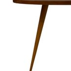 Vintage Salontafel Coffee Table Jaren 60 Conische Poten thumbnail 6