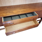 Vintage Teak Houten Wandkast Met Bar, Jaren 60 thumbnail 9