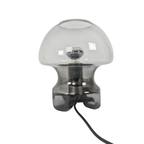Süssmuth Leuchten - Mushroom Lamp - 'smoked' Glas - Germany - 1970's thumbnail 2