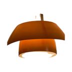 Poul Henningsen - Louis Poulsen - Ph 4/3 - Hanging Pendant Lamp - Orange thumbnail 2