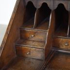 Antieke Subtiele Engelse Secretaire Uit Begin 19e Eeuw Met Een Prachtig Interieur thumbnail 12