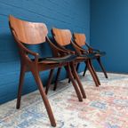 3x Vintage Deens Design Stoelen, <<<brand>>>, Jaren '60 thumbnail 7