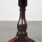 Grote Eind 18E Eeuwse Antieke Eikenhouten Engelse Tilttop Tafel thumbnail 8