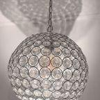Vintage Hanglamp Met Kristal Glas thumbnail 16