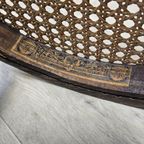 Antieke Art Nouveau Weense Jakob En Josef Kohn Stoel (thonet Stijl) Antique Webbing Chair thumbnail 20