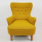 Artifort Theo Ruth Fauteuil Heren Model Geel |Gele Ploegstof thumbnail 8