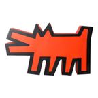 Keith Haring - Medicom Barking Dog Statue Red thumbnail 3
