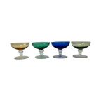 Max Verboeket For Kristalunie Maastricht - Carnaval Glass - Set Of 4 Small Shot Glasses thumbnail 2
