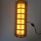 Grote Vintage Ikea Strimma Wandlamp Japandi Stijl thumbnail 2